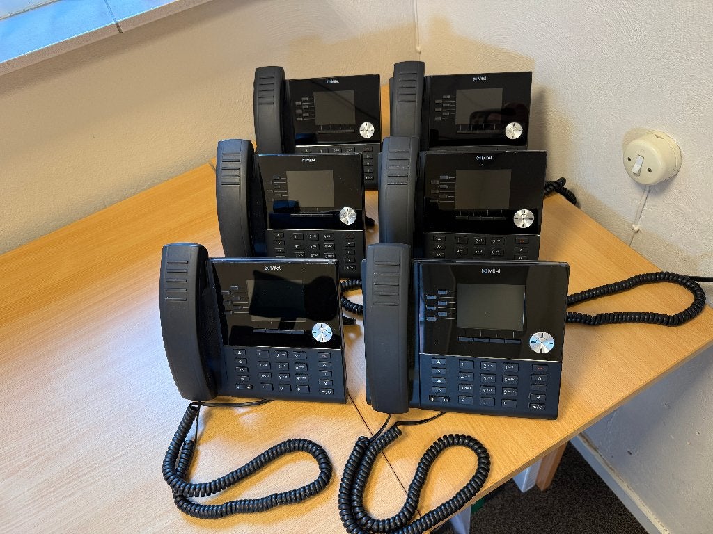 6x Mitel 6920 IP Phone VoIP telefoon – Werkt perfect, Ophalen of Verzenden, Zo goed als nieuw, Overige typen