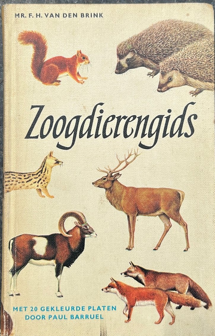 Zoogdierengids - Mr. F.H. van den Brink, Boeken, Natuur, Gelezen, Natuur algemeen, Ophalen of Verzenden