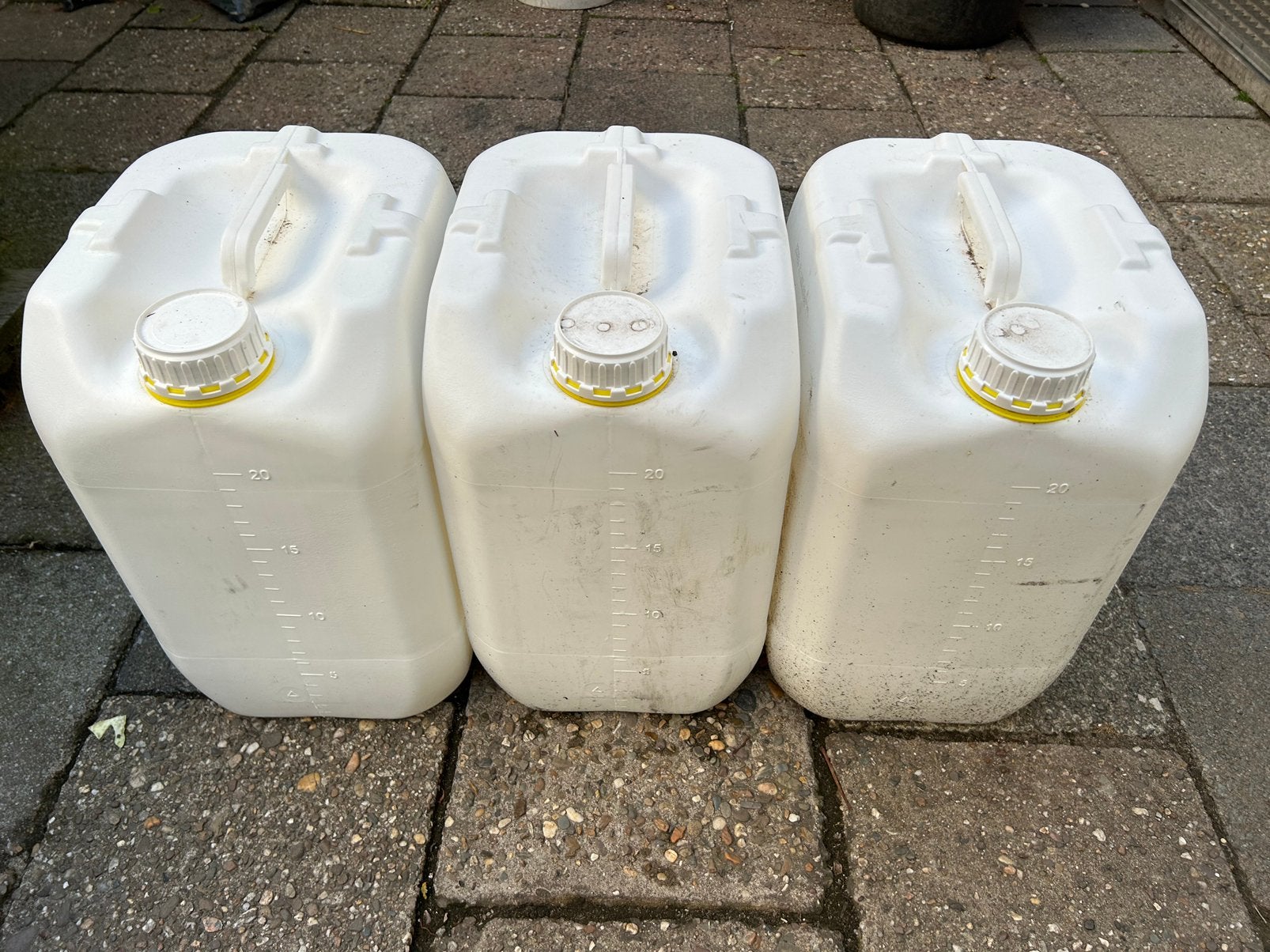 Jerrycan 20 liter UN-gekeurd, Minder dan 75 liter, Ophalen, Zo goed als nieuw