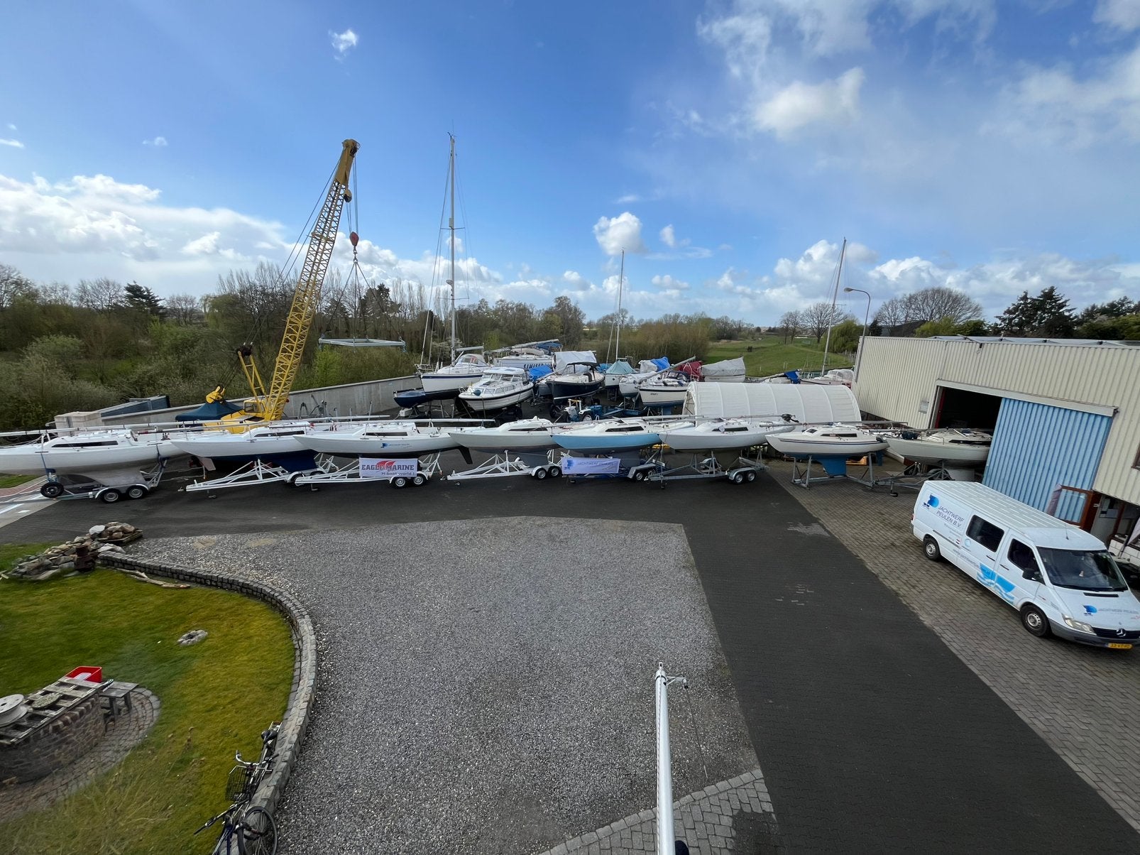 Winterstalling, reparatie en onderhoud., Watersport en Boten, Ophalen