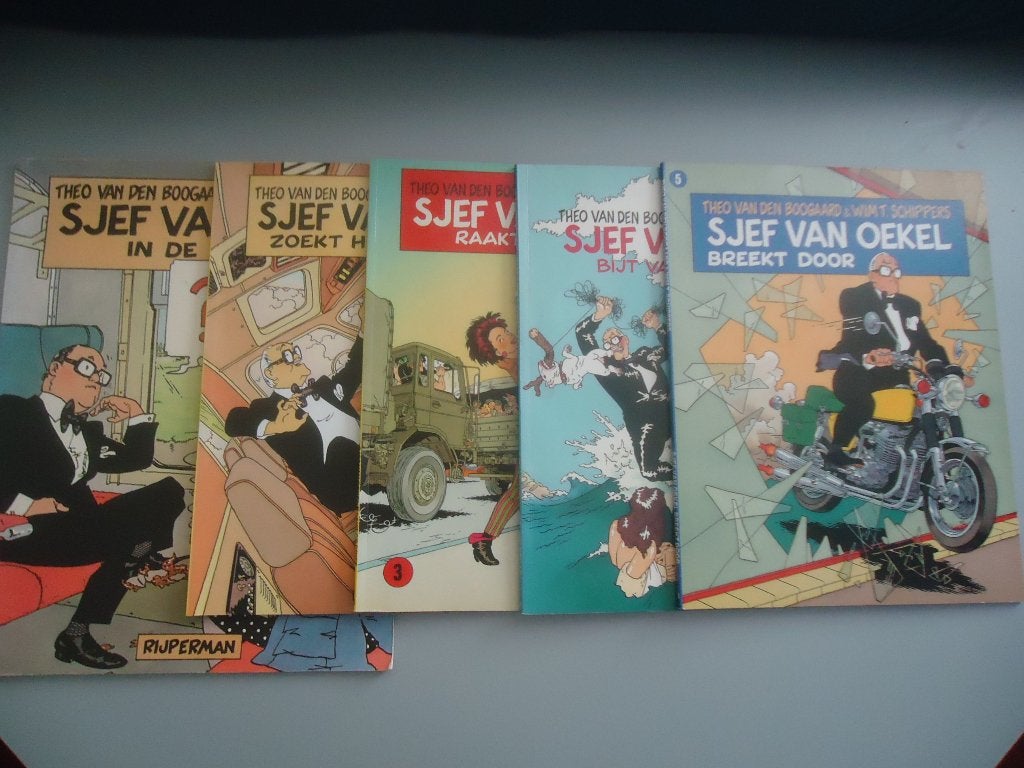 Sjef van Oekel, Meerdere stripboeken, Verzenden, Gelezen