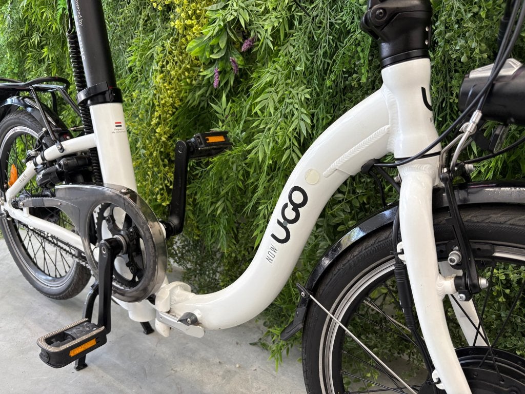 Ugo Now Elektrische Vouwfiets – 324Wh -  Slechts 368km, Niet ingevuld, Ophalen of Verzenden, Zo goed als nieuw, Minder dan 47 cm