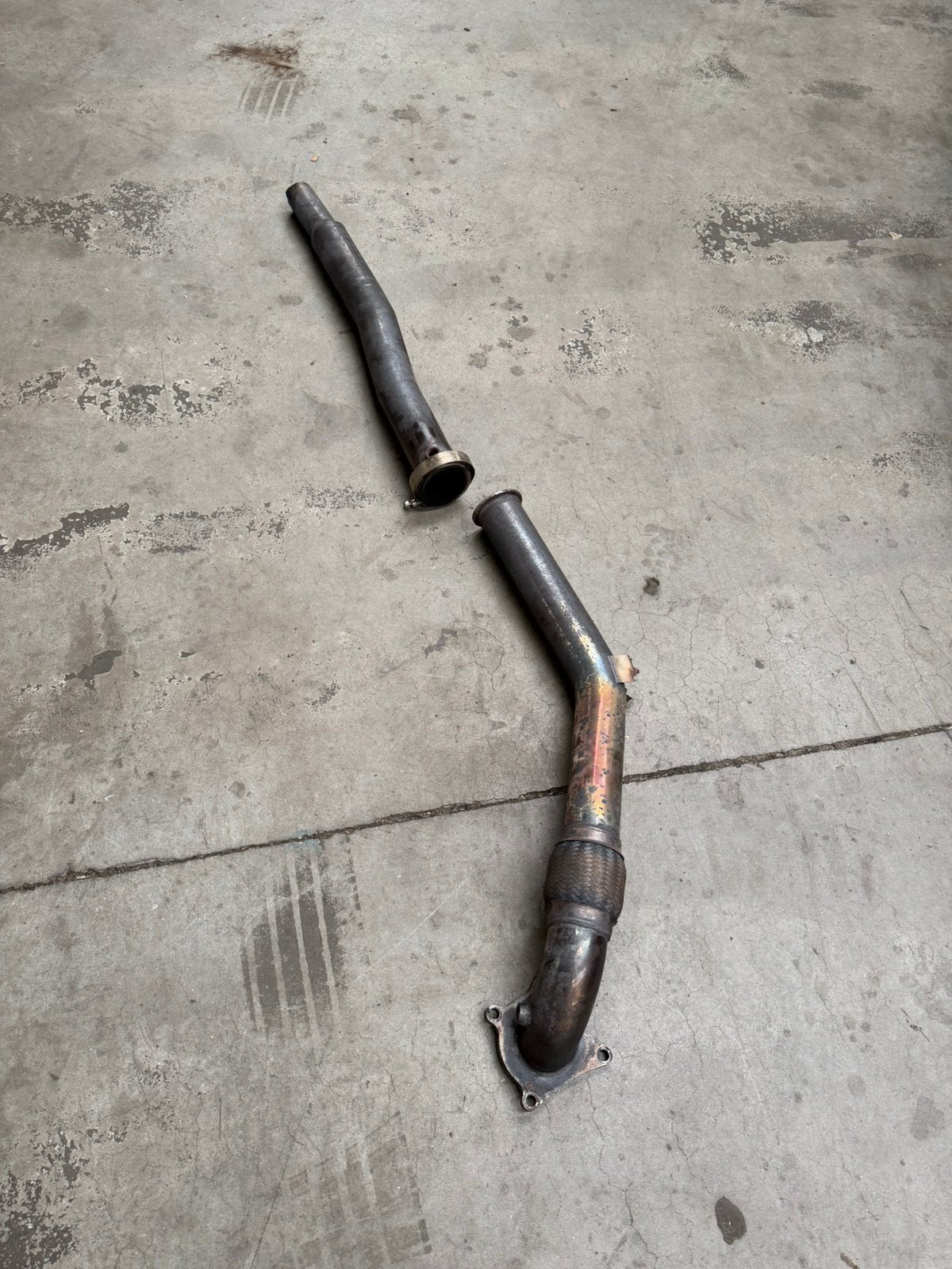 Golf 6 gti downpipe (complete uitlaat), Ophalen, Gebruikt, Volkswagen