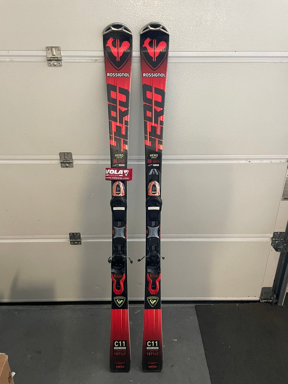 Rossignol Ski's 157cm - Gewaxt en Geslepen, Sport en Fitness, Skiën en Langlaufen, 140 tot 160 cm, Gebruikt, Rossignol, Ophalen of Verzenden