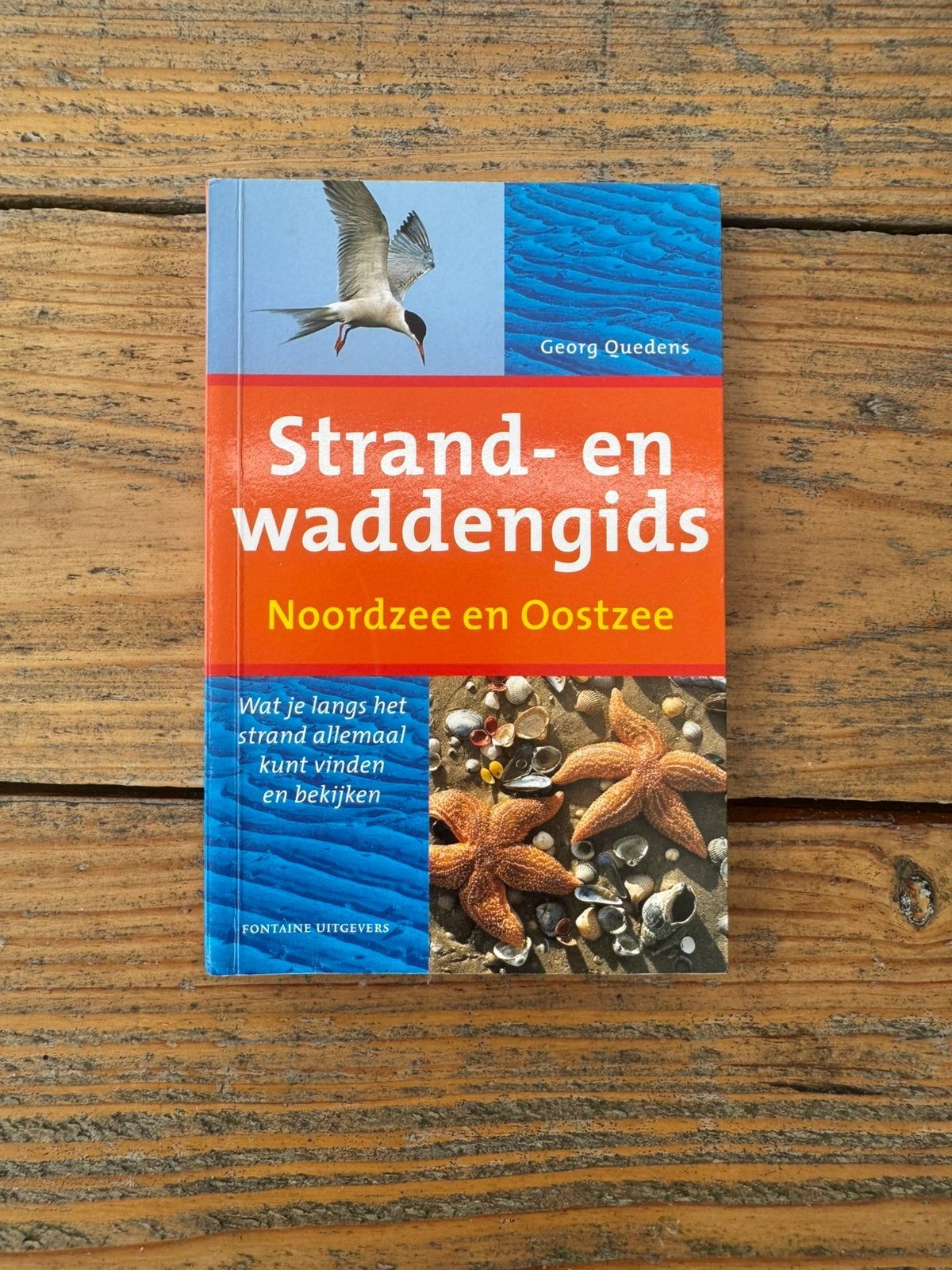 G. Quedens - Strand- en waddengids, Boeken, Natuur, Ophalen of Verzenden, Zo goed als nieuw, G. Quedens