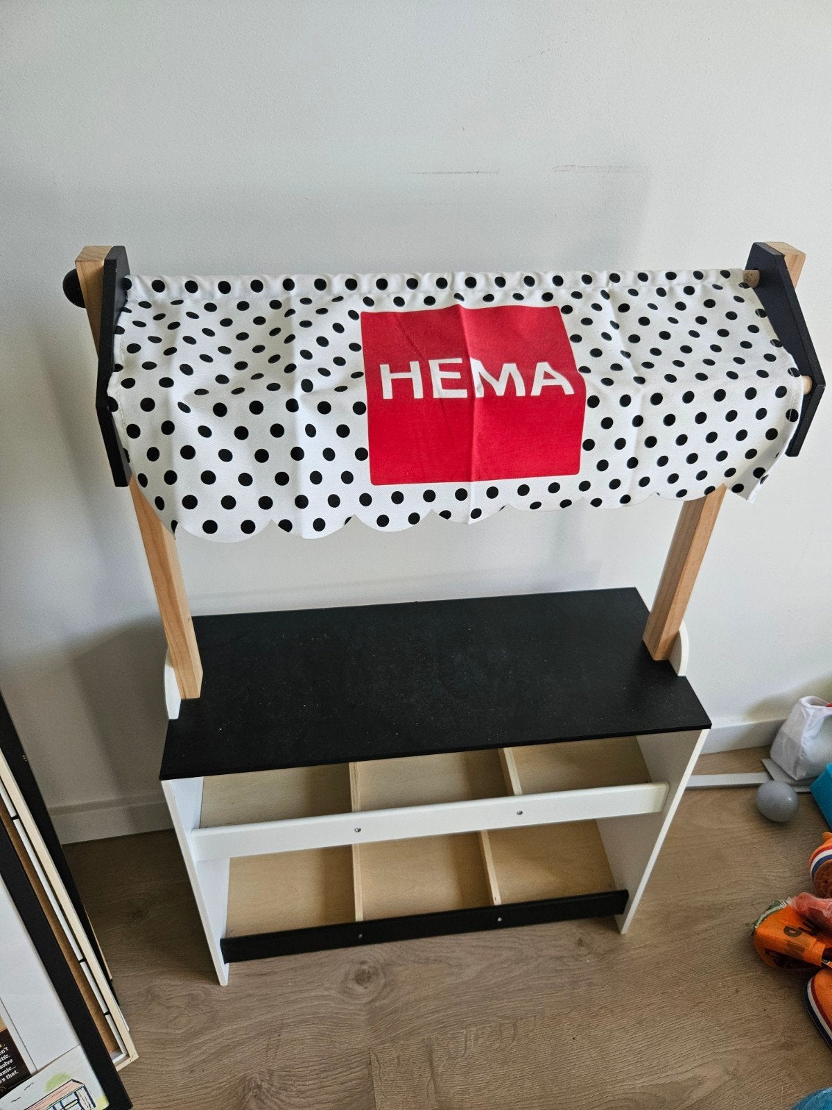 Hema houten marktkraam / winkeltje, Ophalen, Gebruikt, Jongen of Meisje