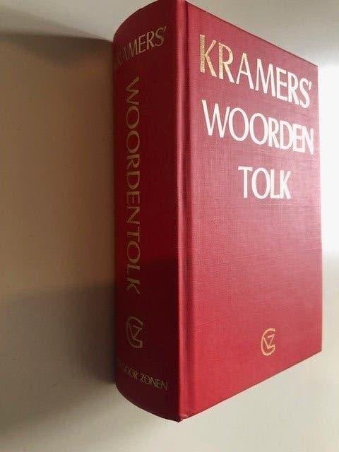kramers woordentolk, Boeken, Ophalen, Zo goed als nieuw, Overige niveaus, Nederlands