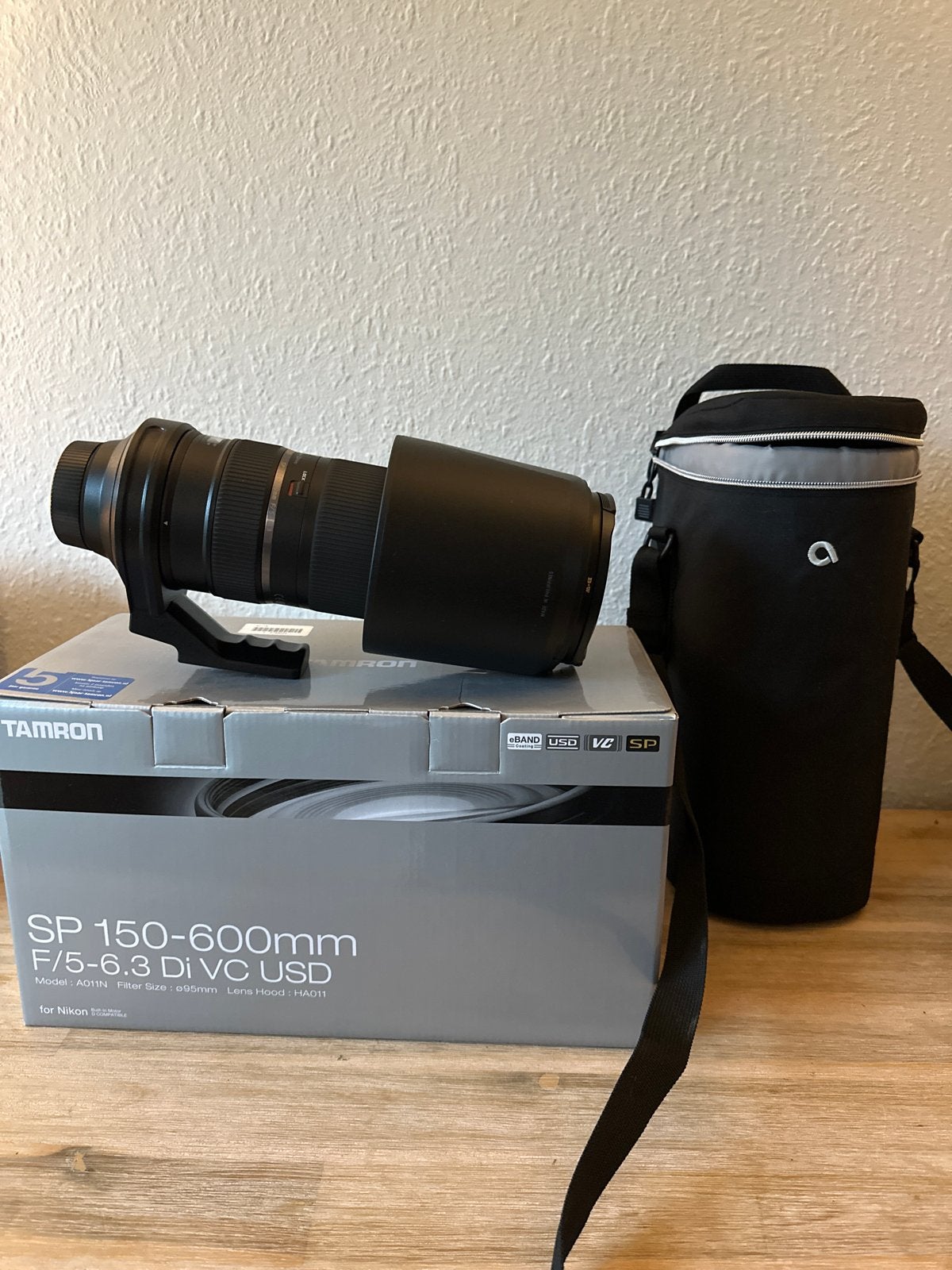 Tamron SP 150-600mm F/5-6.3 Di VC USD voor Nikon, Autofocus, Zo goed als nieuw, Telelens, Ophalen of Verzenden