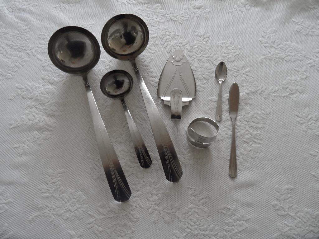 gero zilmeta 598 (palmet/waaier) enkele bestekdelen, Antiek en Kunst, Antiek | Bestek, Ophalen of Verzenden