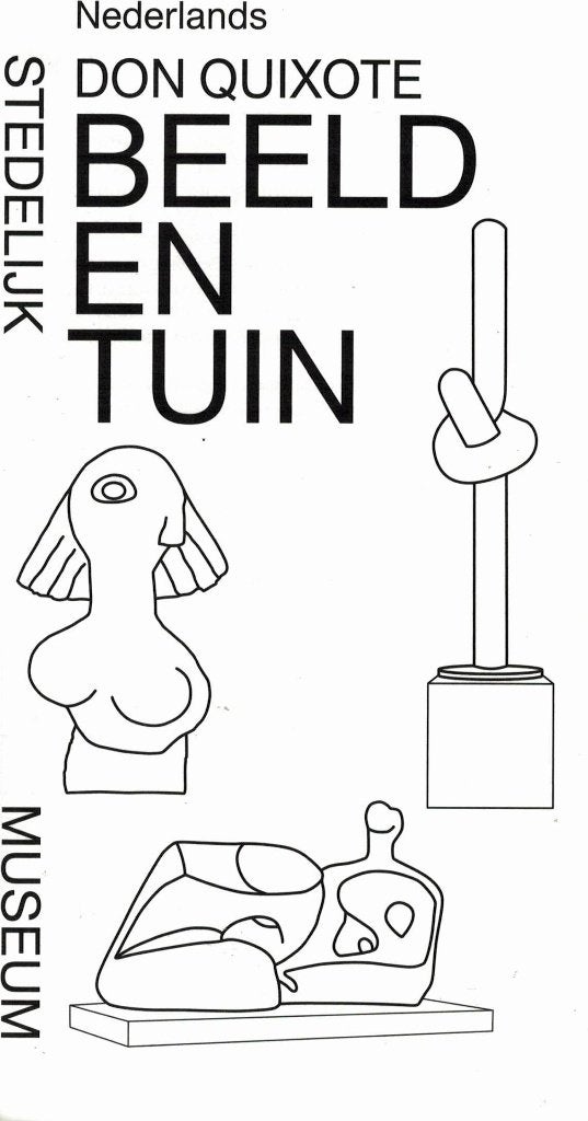 Don Quixote Beeldentuin Stedelijk Museum Amsterdam., Verzenden, Nieuw