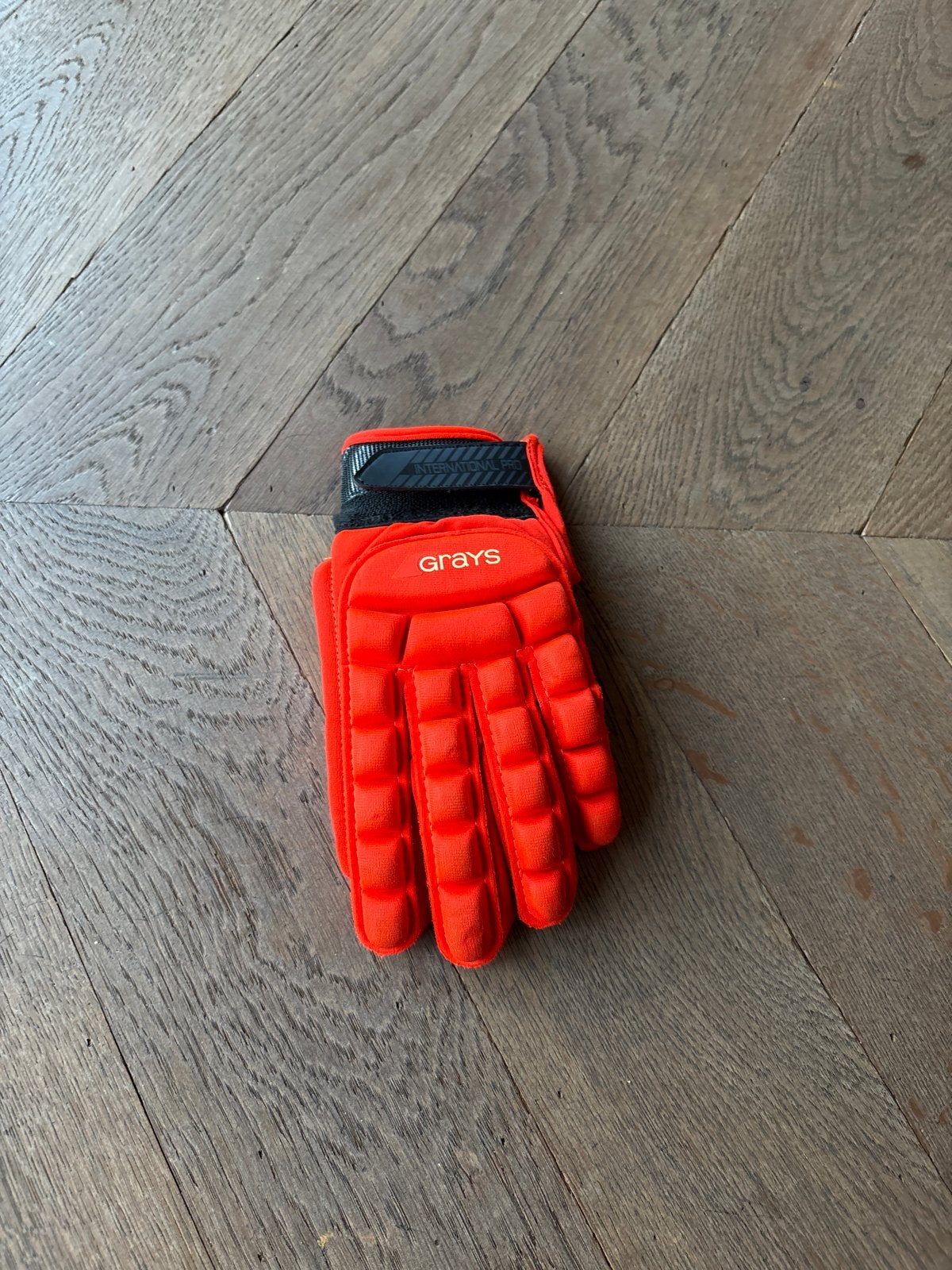 Grays hockeyhandschoen oranje - maat S, Ophalen of Verzenden, Zo goed als nieuw