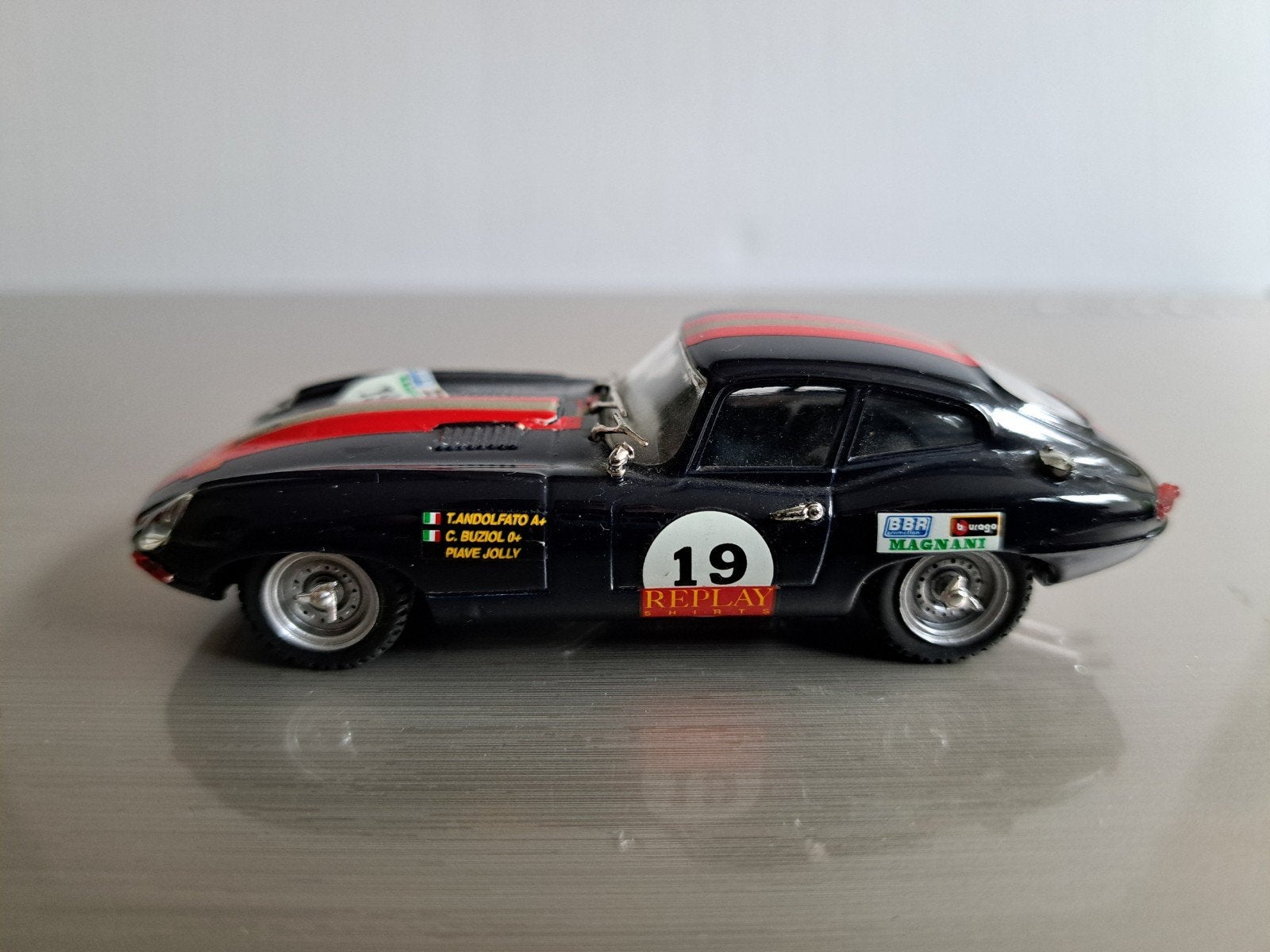 Jaguar E-Type Coupe 1961, Best model 1:43, Ophalen of Verzenden, Auto, Overige merken