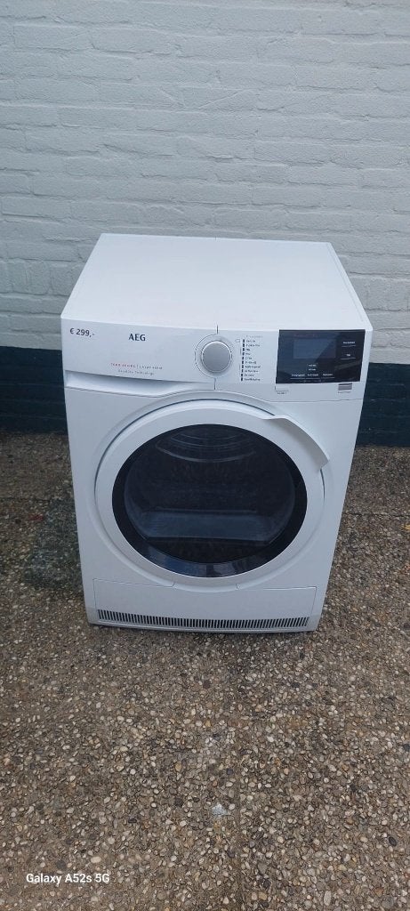 AEG Warmtepompdroger 8 kg, AEG, Gebruikt, Euromaxx, Overige typen