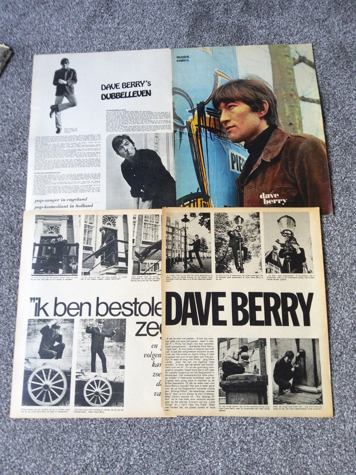 Dave Berry, Ophalen of Verzenden, Boek, Tijdschrift of Artikel