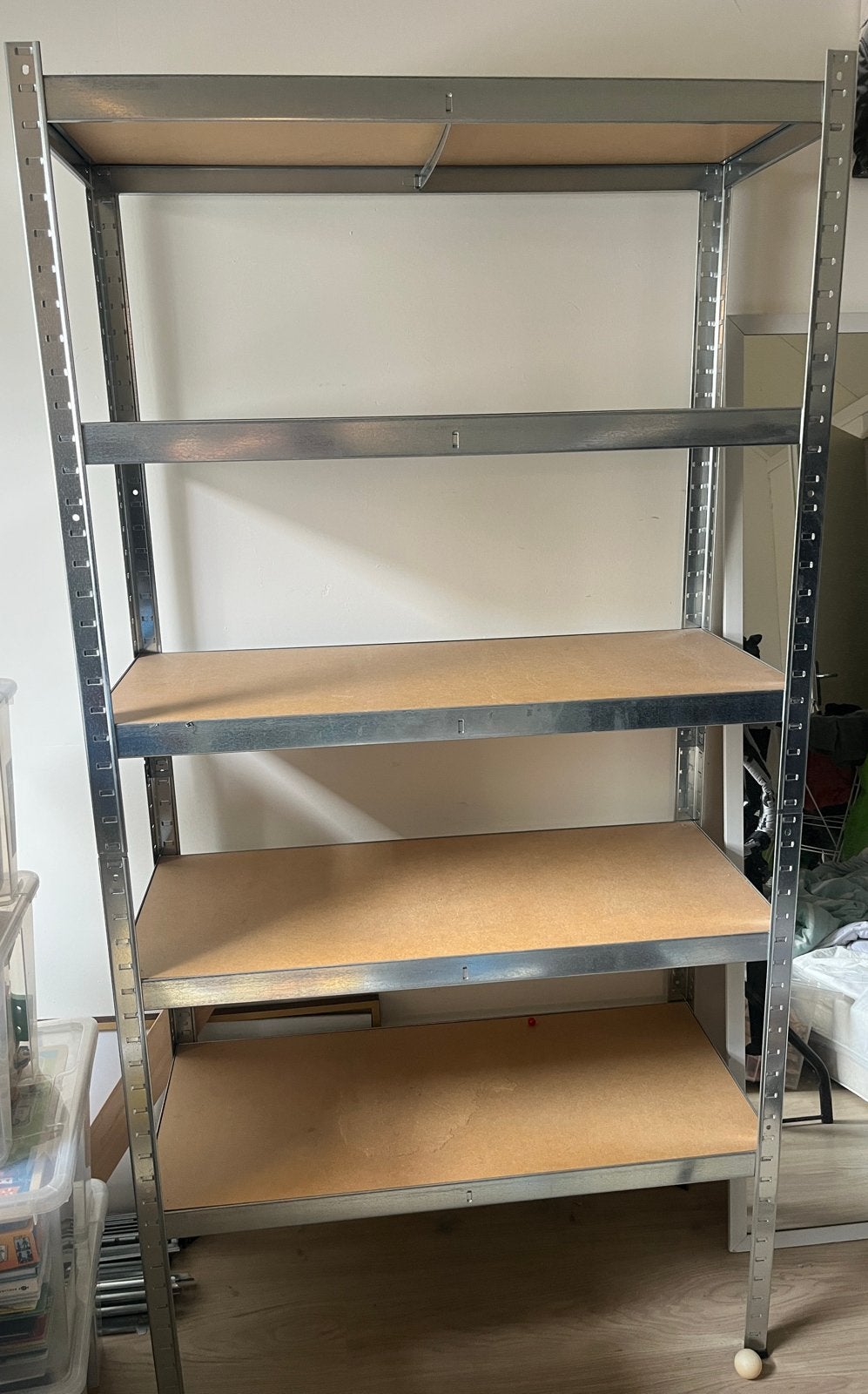 stellingkast met 5 planken, Ophalen, Gebruikt