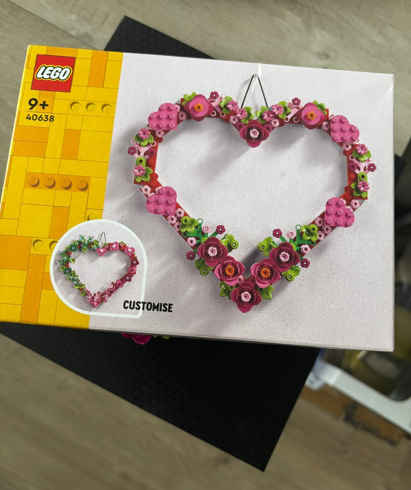 Lego 40638. Roze hart, Inclusief instructies, Overige thema's, Lego, Ophalen of Verzenden