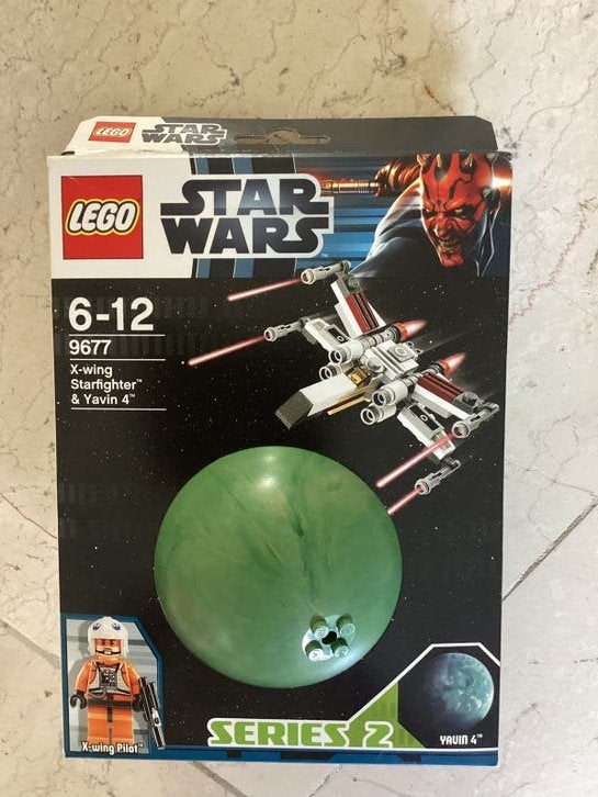 Lego 9677 Star wars X-wing starfighter & Yavin 4, Ophalen of Verzenden, Zo goed als nieuw, Jongen of Meisje