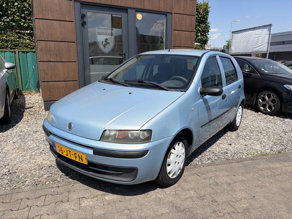 Fiat Punto 1.2-16V ELX (bj 2002), Auto's, Fiat, Gebruikt, 4 cilinders, Origineel Nederlands, Bedrijf