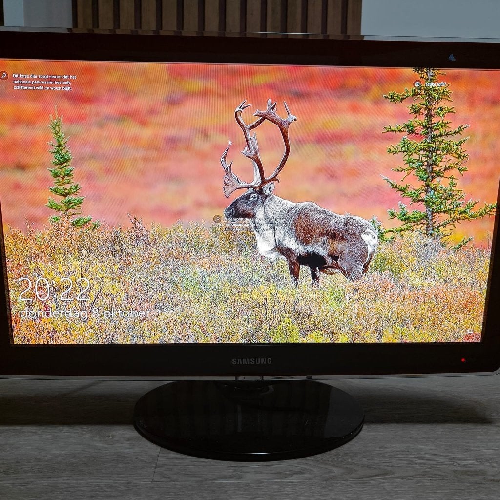 Samsung 27 inch Full HD Monitor / TV (P2770HD), Ophalen, Gebruikt, 50 Hz, LCD