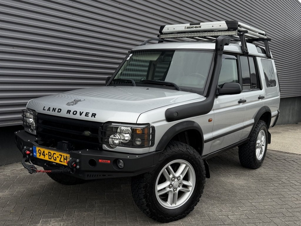 Land Rover Discovery 2.5 Td5 139PK / Harman Kardon / Rhino E, Auto's, Automaat, Gebruikt, Zwart, Overige carrosserieën