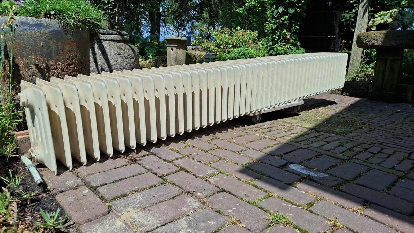 Klassieke werkende radiator, Ophalen, Gebruikt, Radiator, 30 tot 80 cm