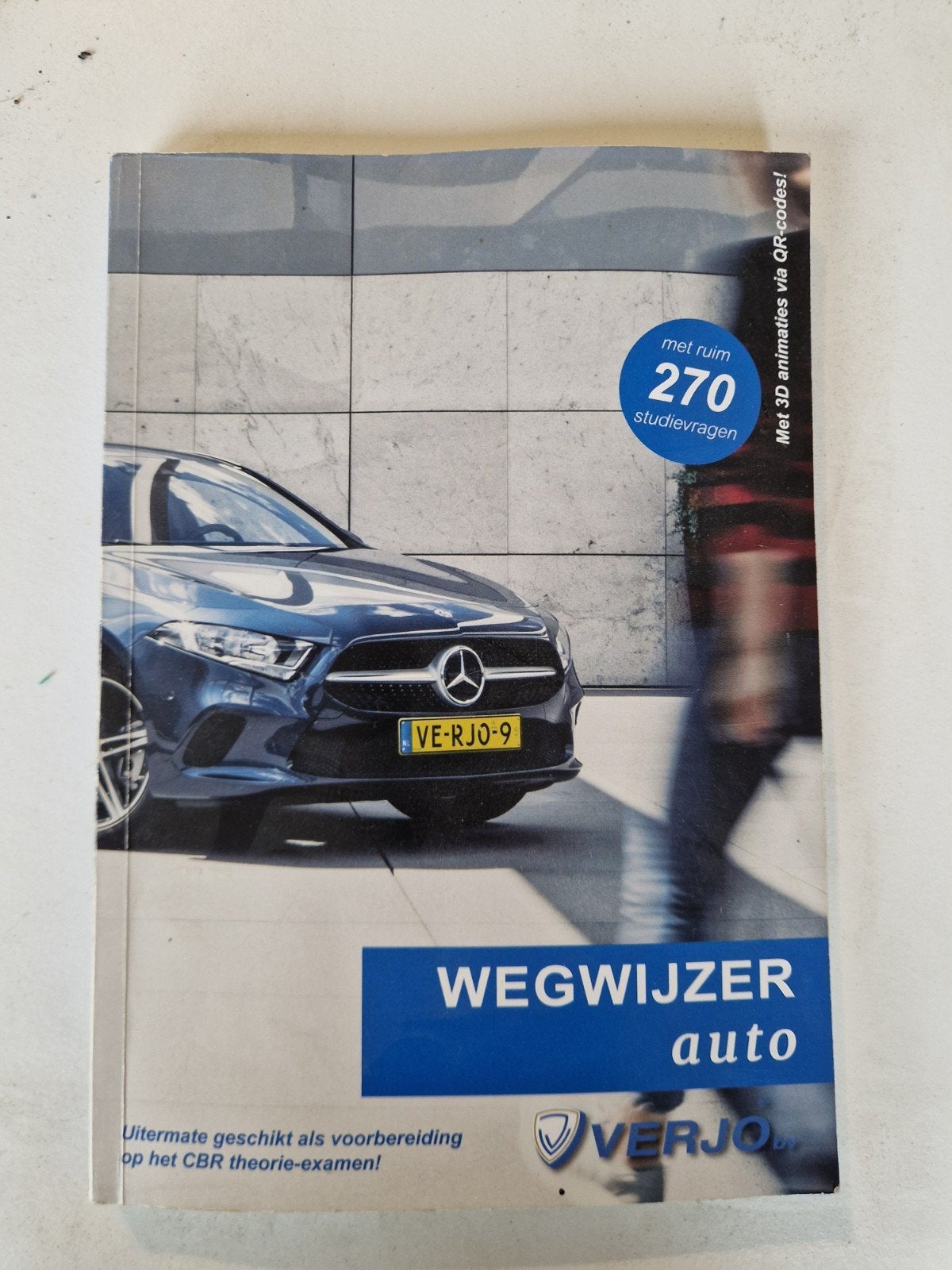Wegwijzer Auto Theorieboek - Verjo (CBR examen), Boeken, Ophalen, Zo goed als nieuw, Algemeen, Verjo