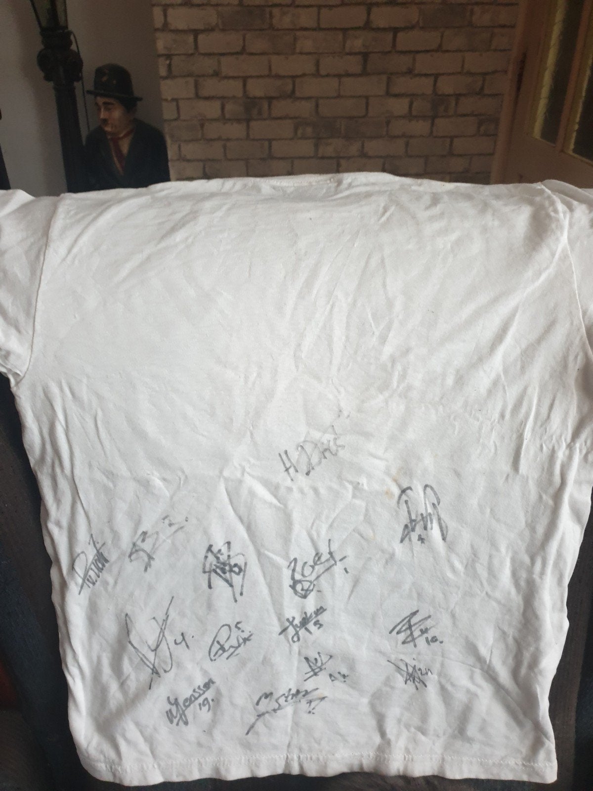 t shirt gesigneerd van rkc waalwijk, Ophalen, Zo goed als nieuw, Overige binnenlandse clubs, Shirt