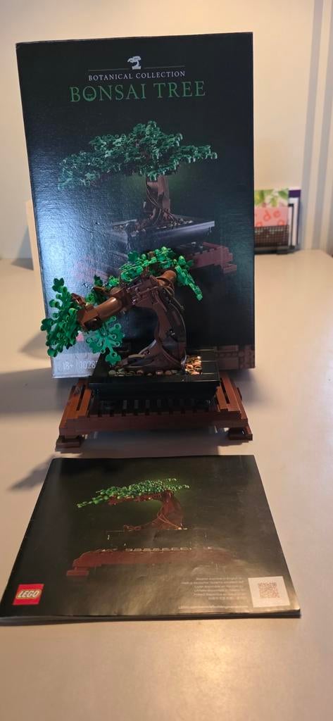 LEGO 10281 Bonsai Boom - Botanische Collectie, Compleet, Lego, Ophalen of Verzenden, Zo goed als nieuw