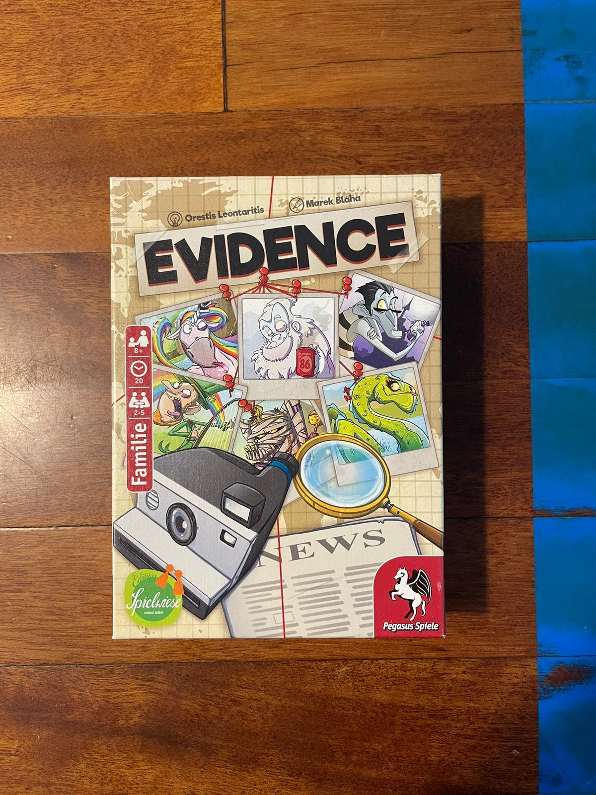 Spel Evidence - NIEUW, Drie of vier spelers, Ophalen of Verzenden, Nieuw