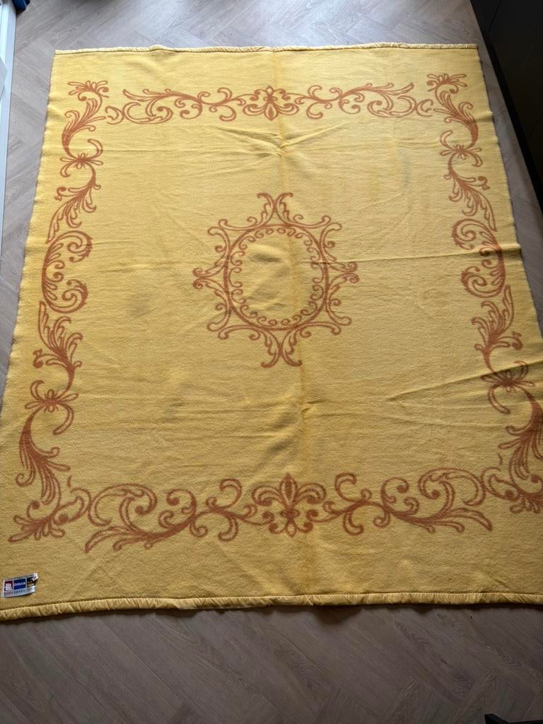 Didas vintage groot (230x190cm) wollen kleed, Ophalen of Verzenden