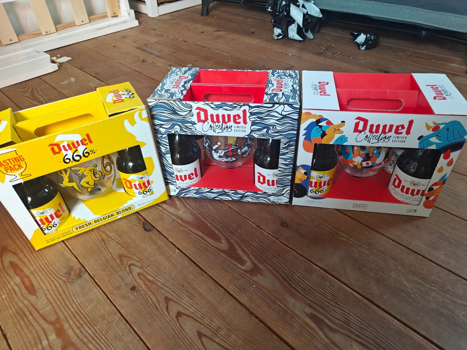 3 Duvel verzamelboxen, Ophalen, Nieuw