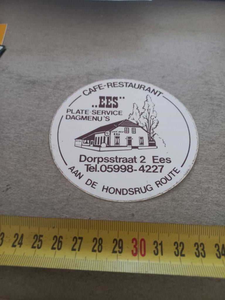 Cafe rest een te ees, Ophalen of Verzenden, Zo goed als nieuw