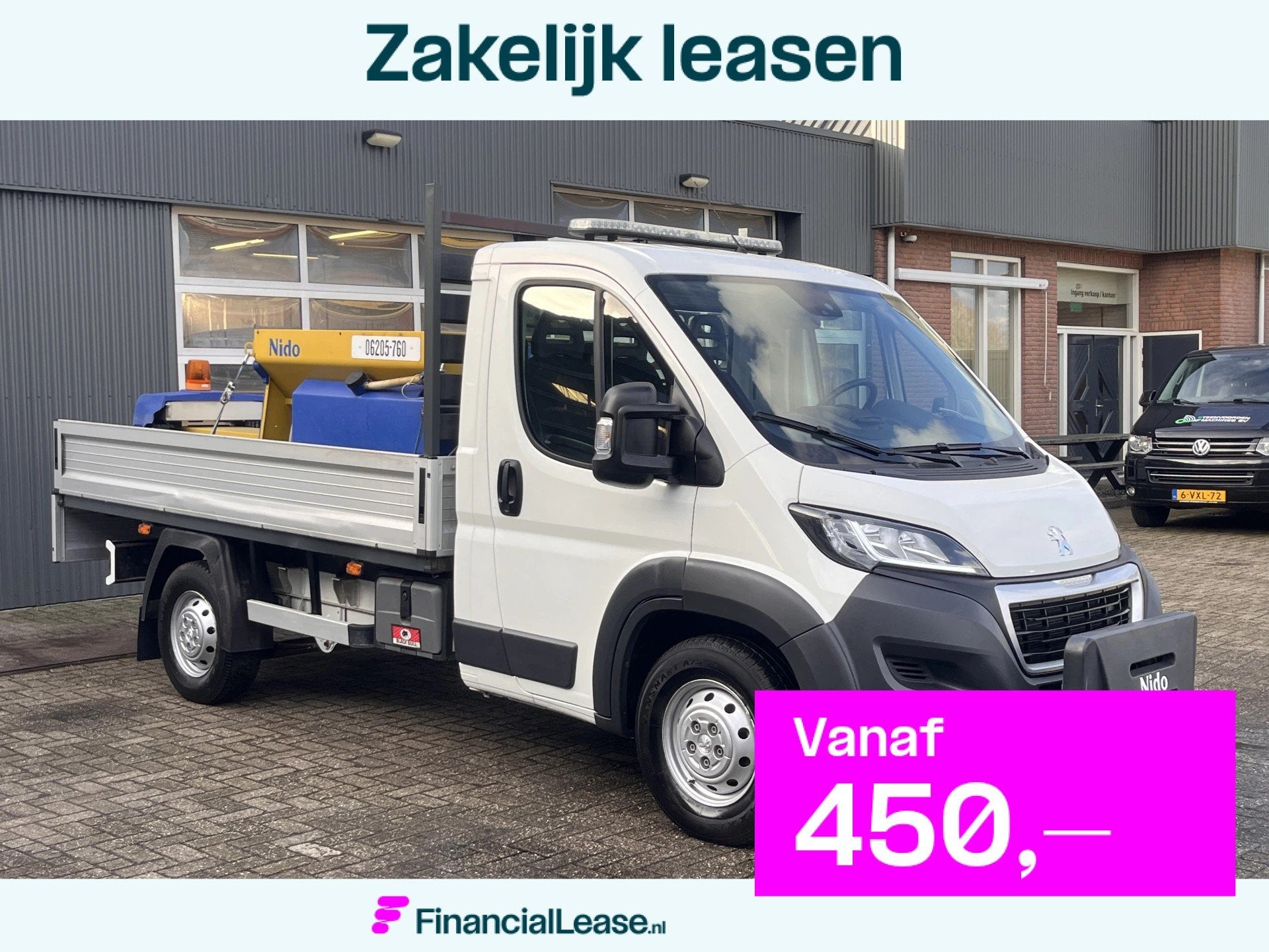 Peugeot Boxer 2.2 HDI Winterdienst Zoutstrooier Nido Open la, Voorwielaandrijving, Euro 5, Gebruikt, Zwart