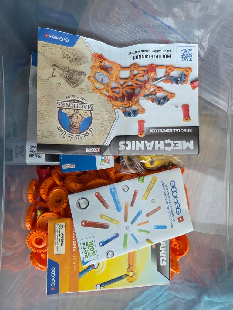 Geomag, Ophalen