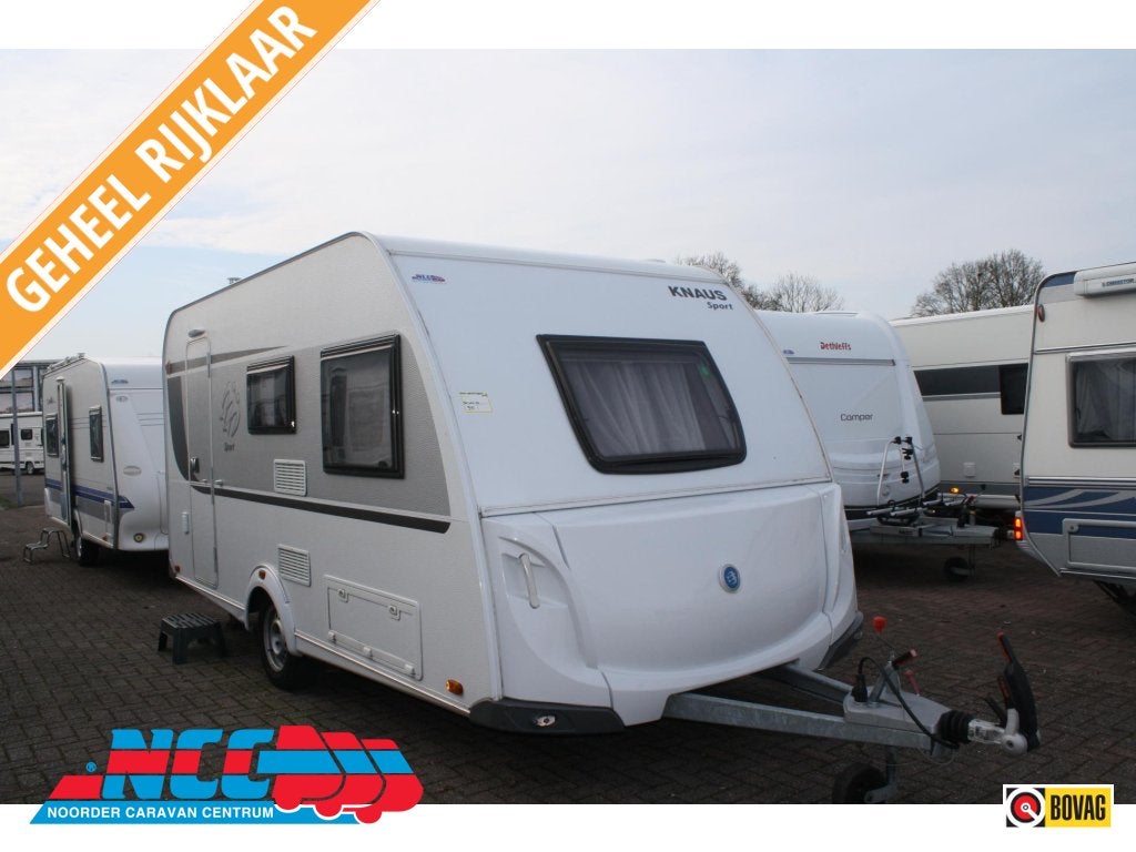 Knaus Sport 420 DQ, Treinzit, 4 tot 5 meter, Knaus, Schokbreker
