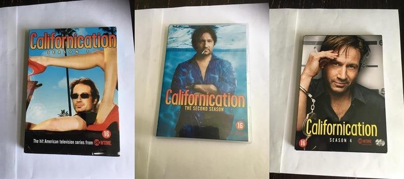 californication 1 2 en 4 dvd 2007 serie season seizoen, Cd's en Dvd's, Dvd's | Tv en Series, Alle leeftijden, Ophalen of Verzenden