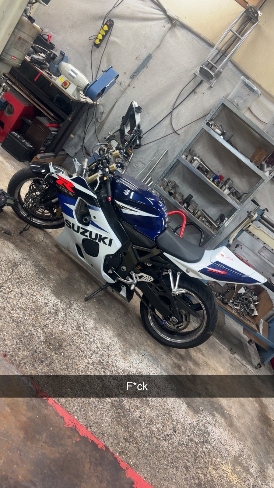Gsxr loop of sloop voor iemand die handig is!!, Motoren, Ophalen of Verzenden