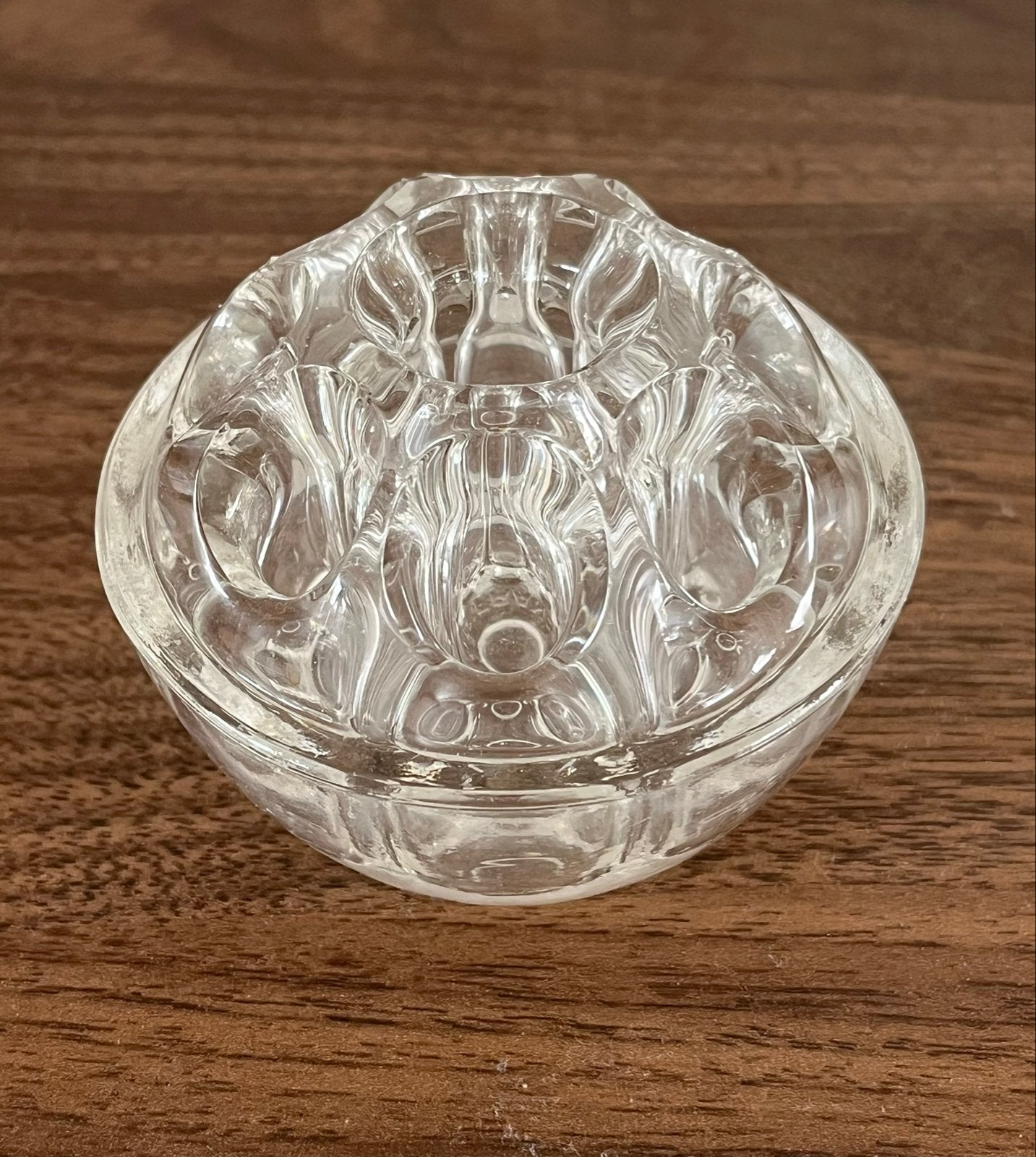 Vintage Glazen Bloemenprikker - Pique Fleurs Frankrijk, Ophalen of Verzenden