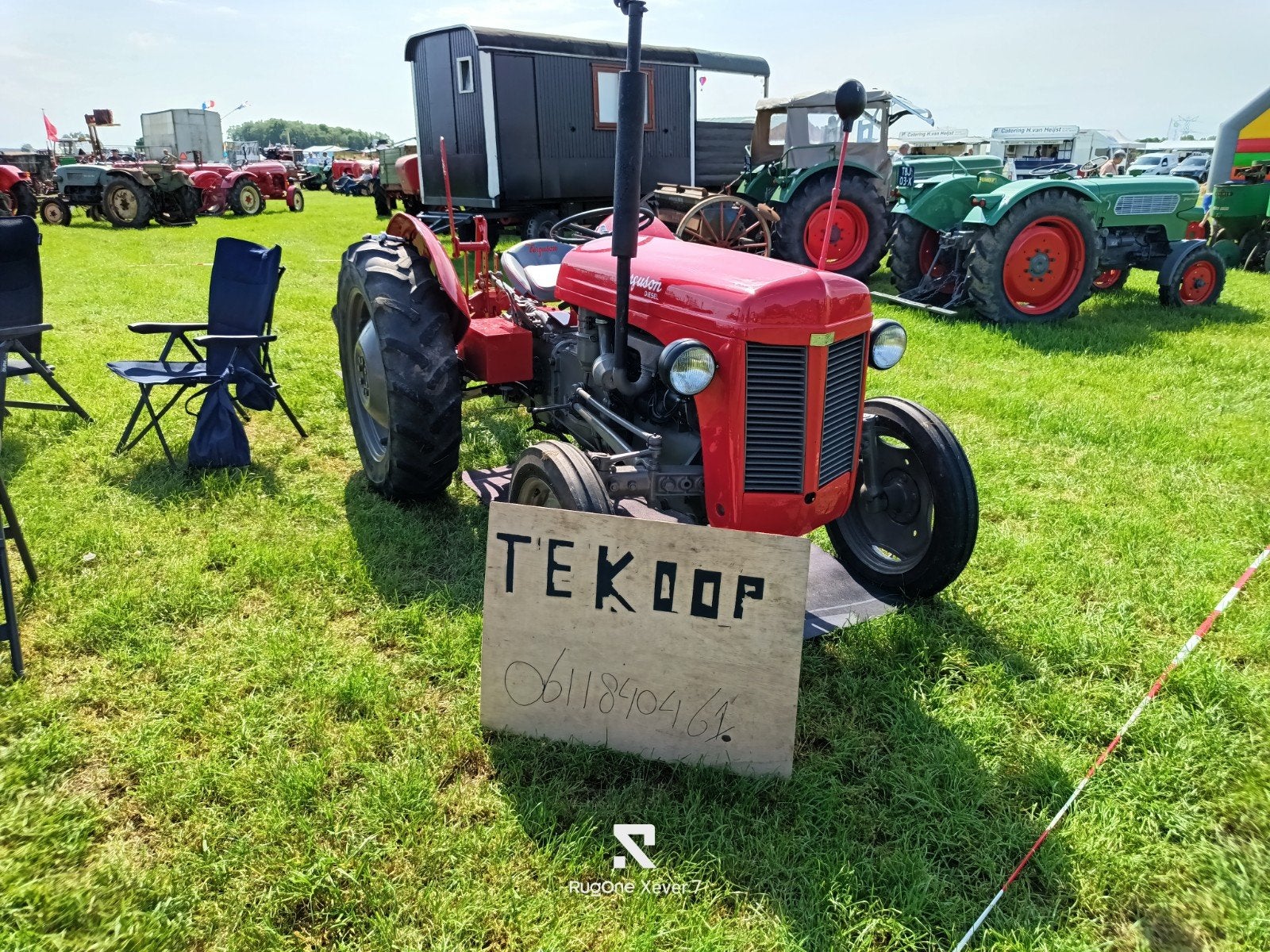 Fergeson tef, Zakelijke goederen, Agrarisch | Tractoren, Ophalen of Verzenden, Oldtimer, Tot 80 Pk, Massey Ferguson