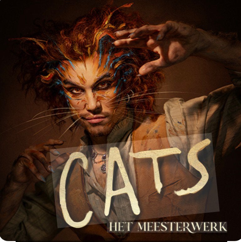 1 kaartje voor de musical Cats in Heerlen, 26 november 2026, Tickets en Kaartjes, Eén persoon, November