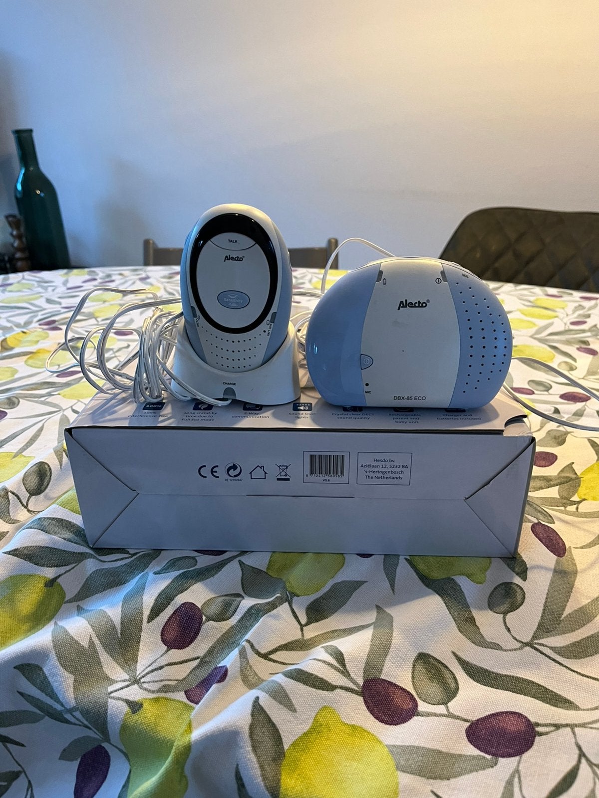 Alecto Dect babyfoon, Ophalen, Zo goed als nieuw, 250 meter of meer