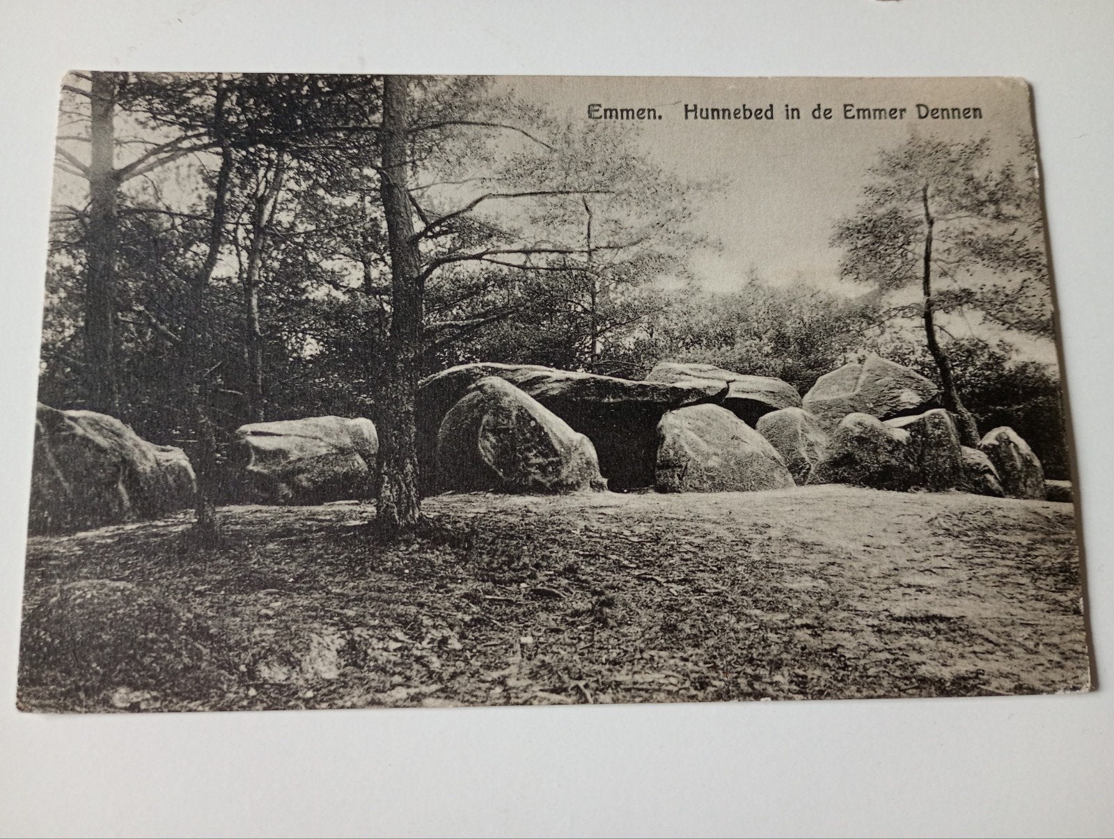 Emmen Hunebed 1931, Ophalen of Verzenden, 1920 tot 1940, Gelopen, Drenthe
