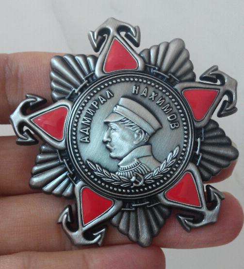 Russische Soviet Orde Van Nakhimov Medaille Soldaat Militair, Verzamelen, Militaria | Algemeen, Verzenden, Overige soorten, Overige gebieden