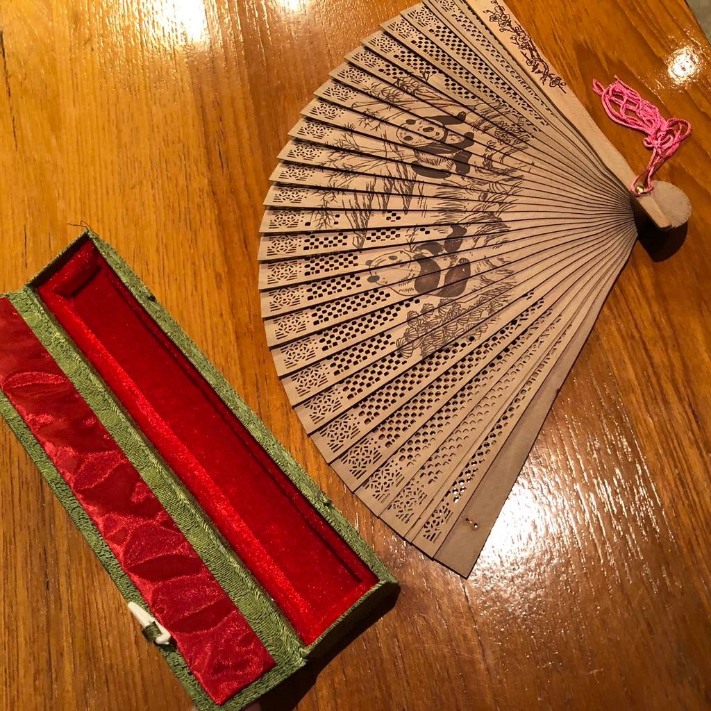 Traditioneel Chinese waaier, Ophalen of Verzenden