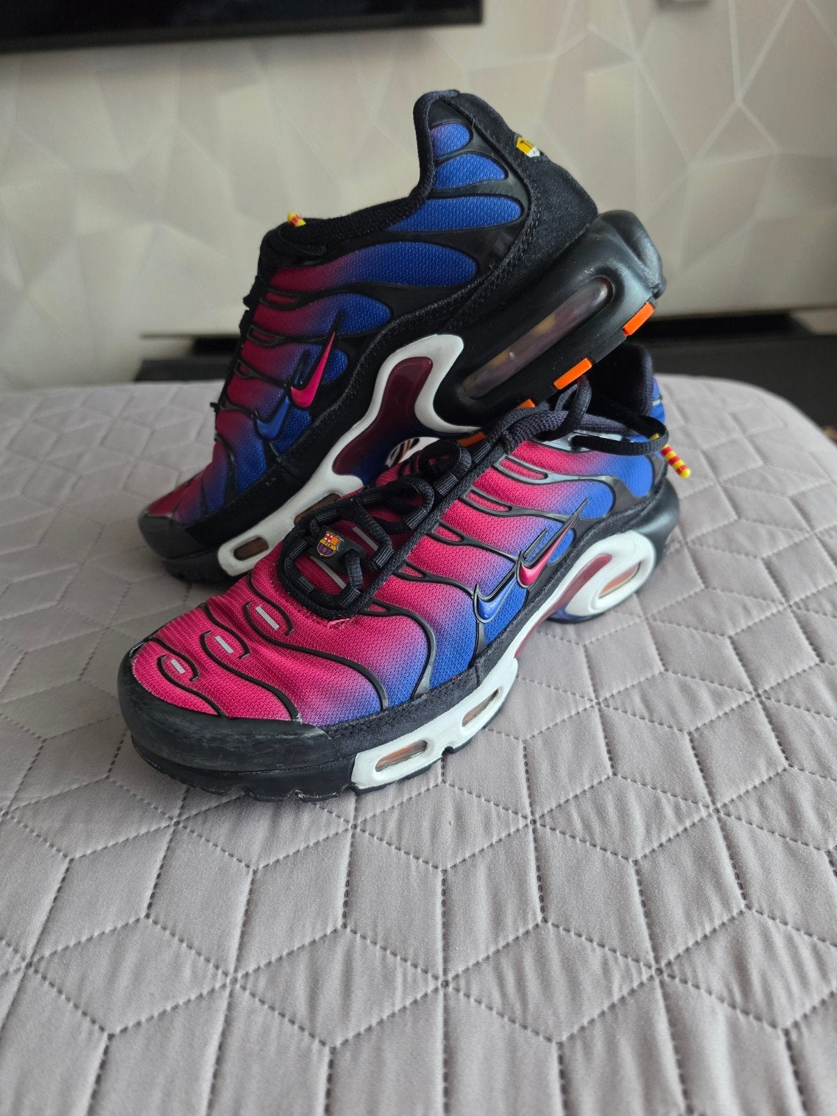 Nike Air Max Plus TN Patta FC Barcelona maat 40.5, Overige kleuren, Nike, Ophalen of Verzenden, Sneakers of Gympen