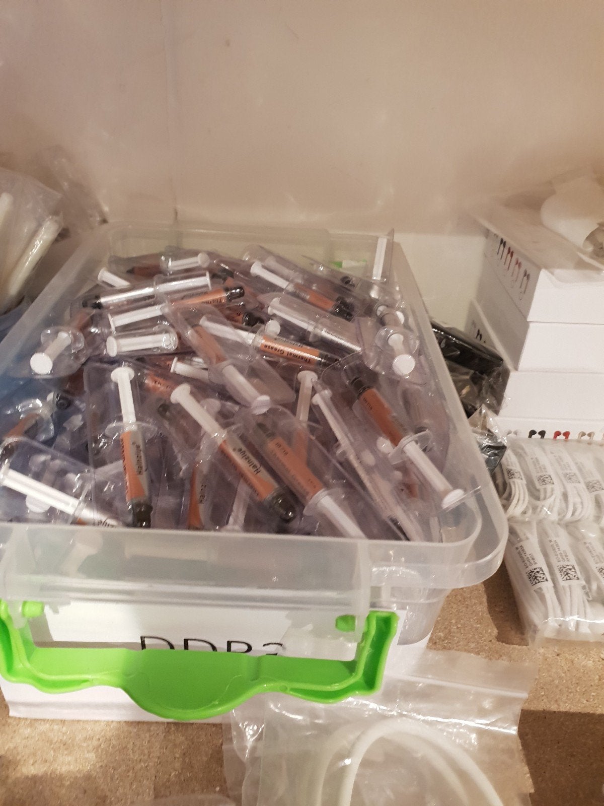 10x Koelpasta Spuiten - Thermische Geleider voor CPU/GPU, Computers en Software, Overige Computers en Software, Ophalen of Verzenden