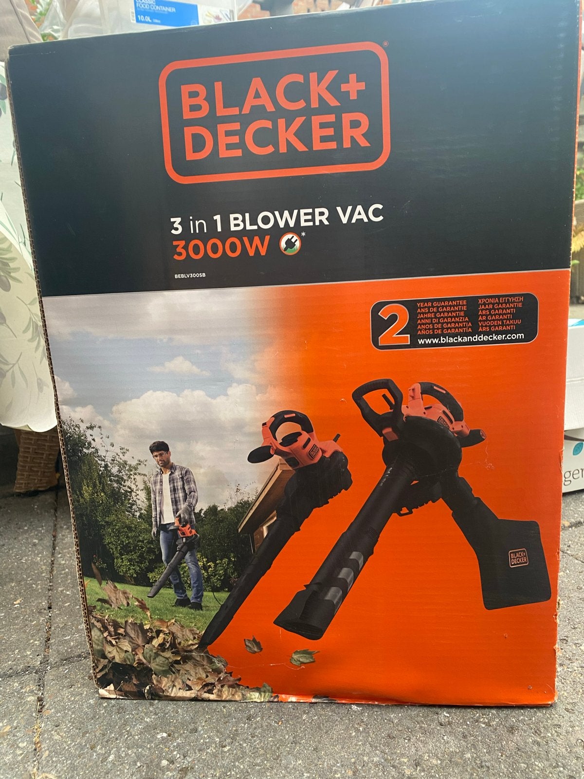 Bladblazer, Handgedragen, Met versnipperfunctie, Nieuw, Ophalen of Verzenden