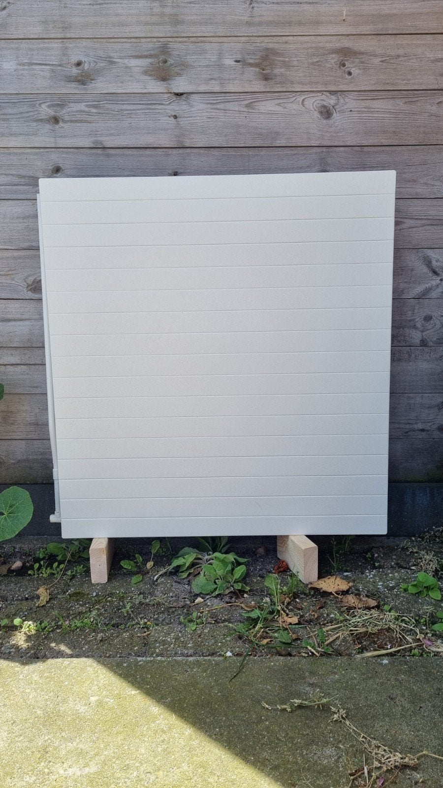 Radiator met Sentimo ombouw (RAL 9010), Ophalen, 60 tot 150 cm, Radiator, 30 tot 80 cm