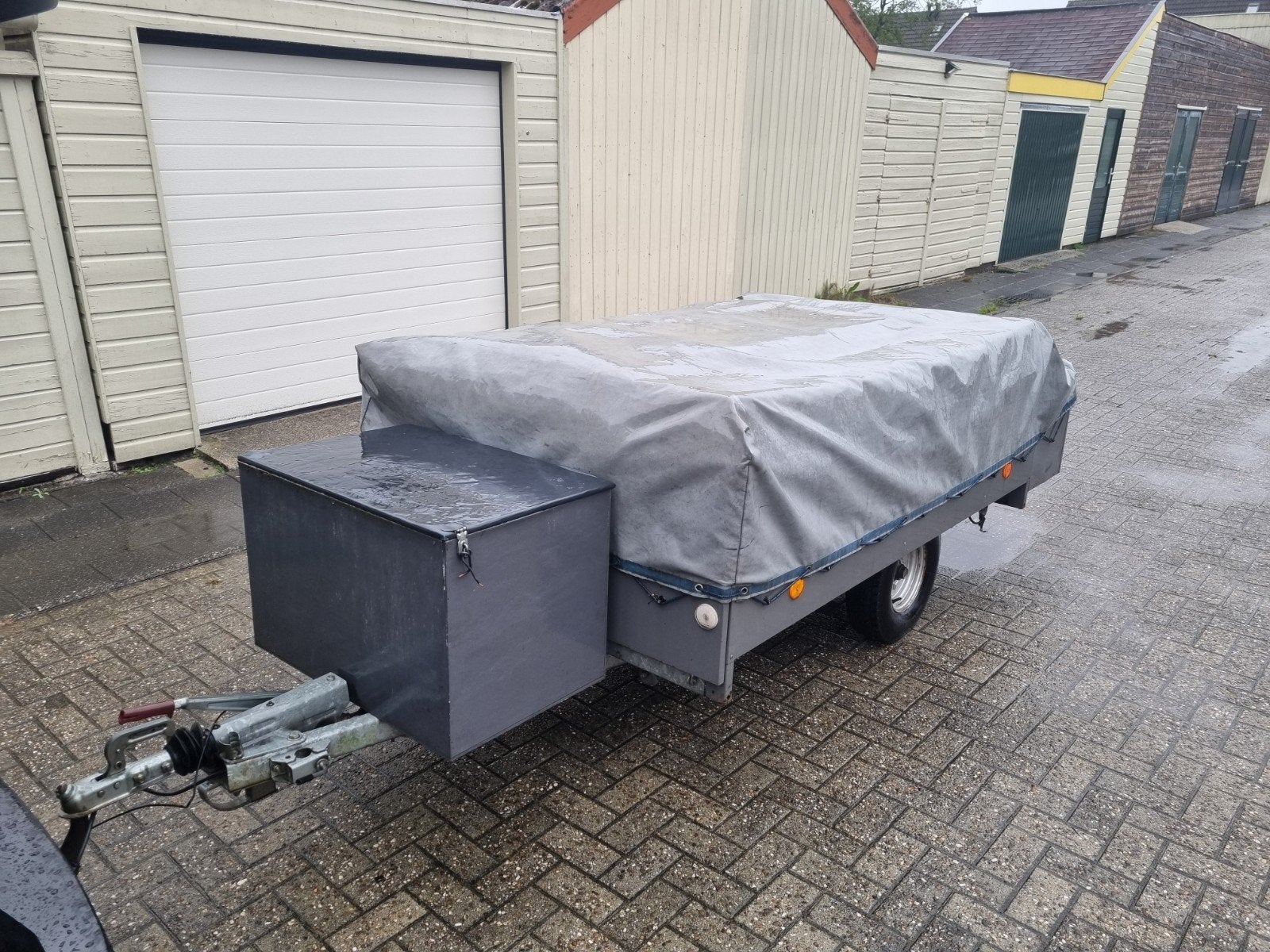 Zeer nette Aanhanger met disselbak bel 06_24309421, Ophalen