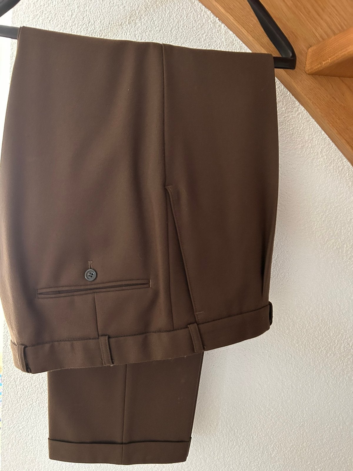 Pakken najaar, Ophalen, Kostuum of Pak, Bruin, Maat 46/48 (XL) of groter